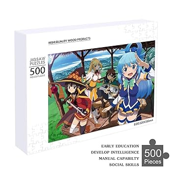 Amazon | このすば アクア めぐみん ダクネス カズマ 500ピース